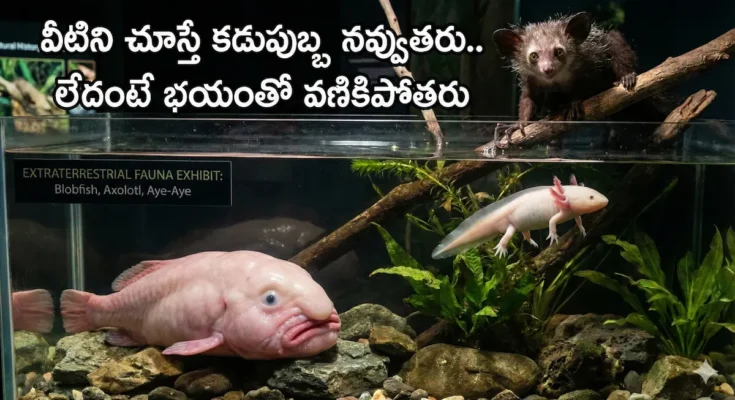 Funny and scary unique creatures