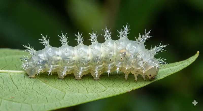Jewel Caterpillar (Acraga coa)