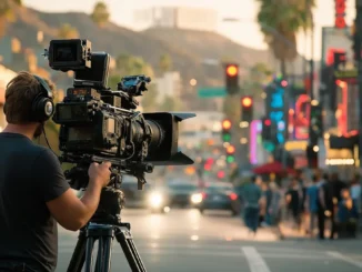 సినిమాలో కెమెరా కోణాలు షూటింగ్ సమయంలో చూపించే దృశ్యం